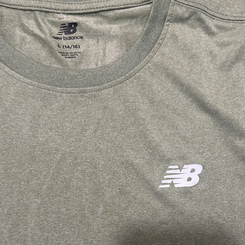 New Balance Boy’s Light Green Short‎ Sleeve Tee